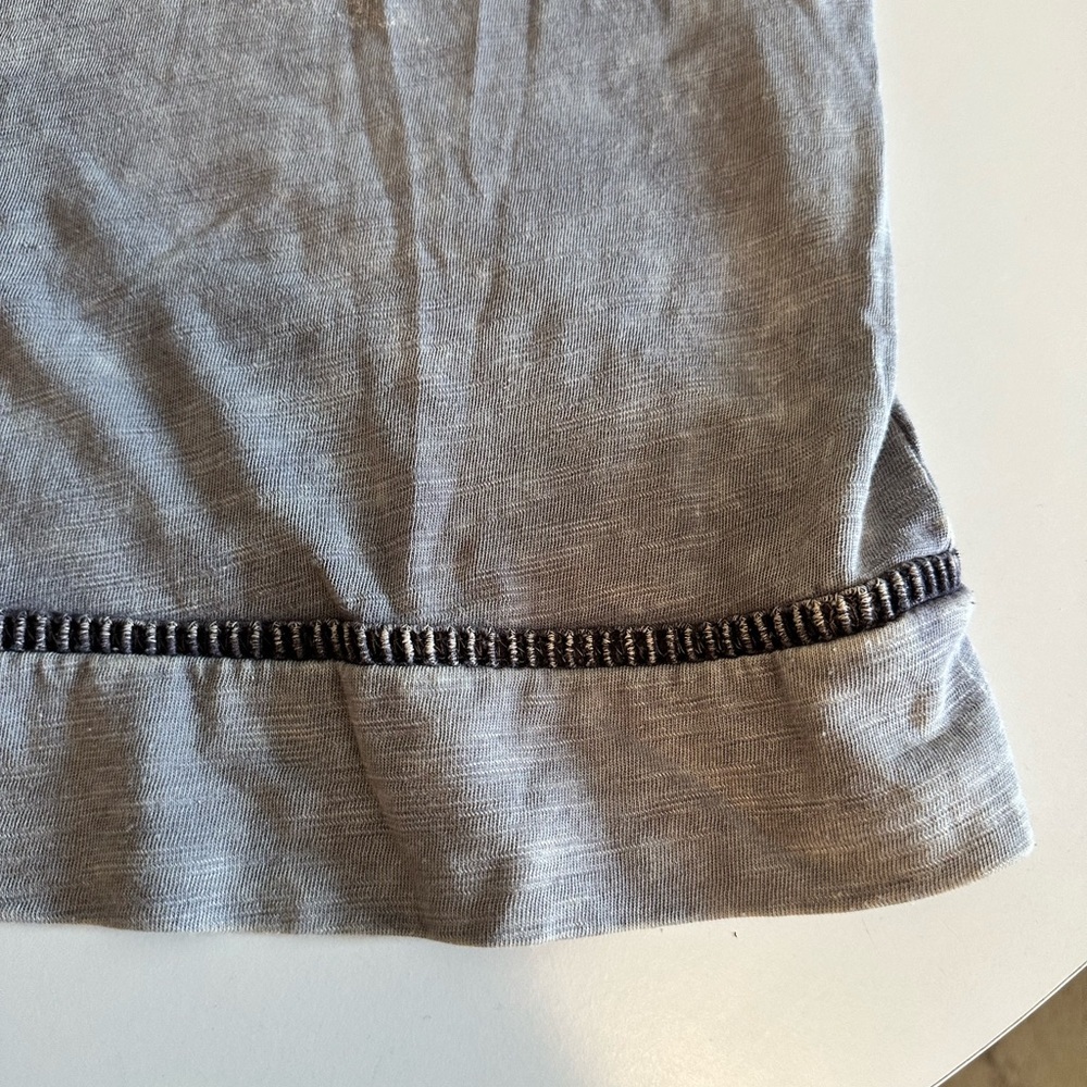 Knox Rose Heather Gray Sleeveless Blouse - Picture 4 of 6